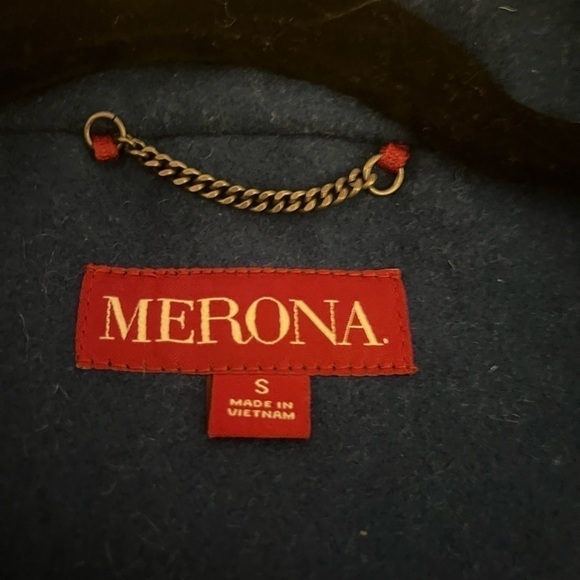 Merona, Wool jacket. Teal Size small - Picture 5 of 7